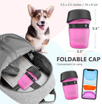 Upgraded Dog Water Bottle Foldable,Portable Dog Water Dispenser,Leak Proof Pet Water Bottle for Dogs,Dog Travel Water Bottle for Outdoor Walking,Hiking,Travel,Bpa Free,Lightweight