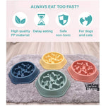 Anti-Gulping Pet Dog Bowl