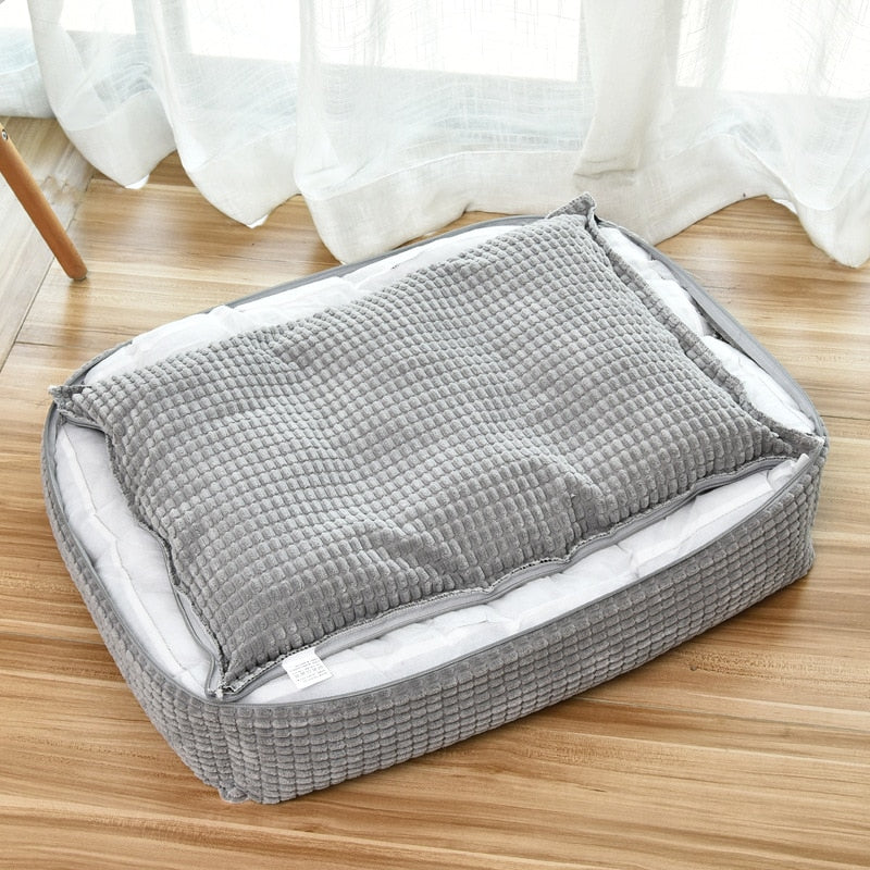 Double Sided Fabric Sleeping Bed