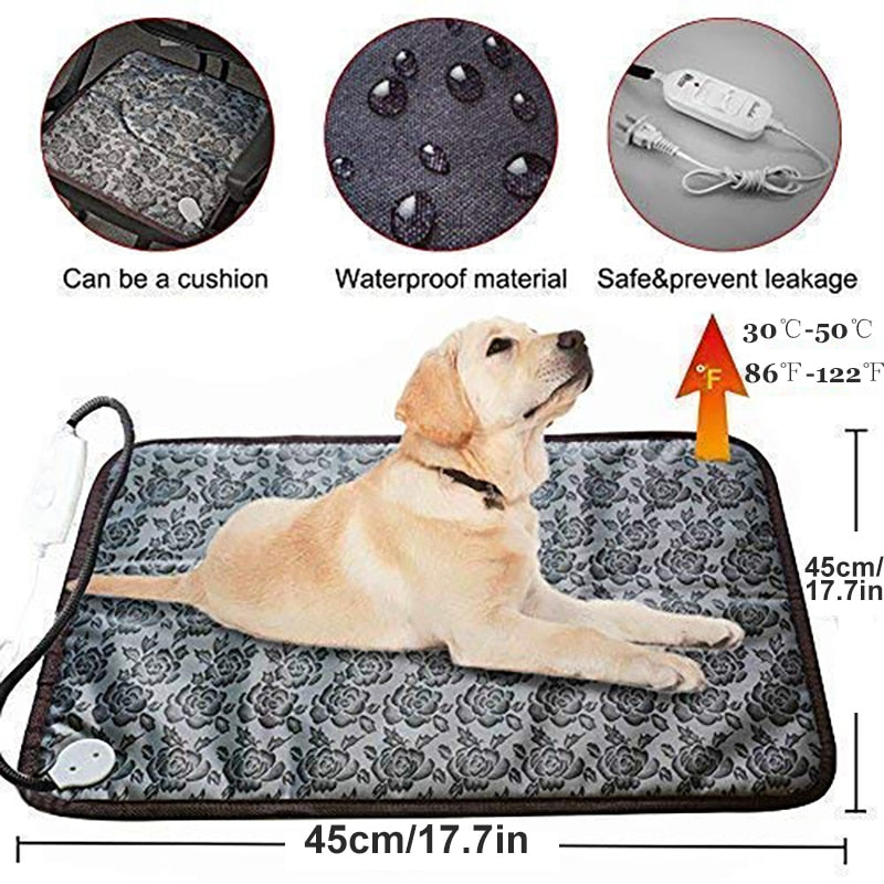 Waterproof Adjustable Heating Pad