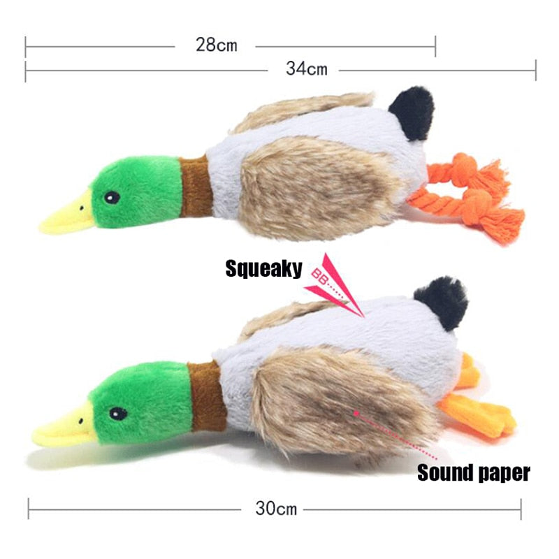 Cute Plush Duck Sound Toy