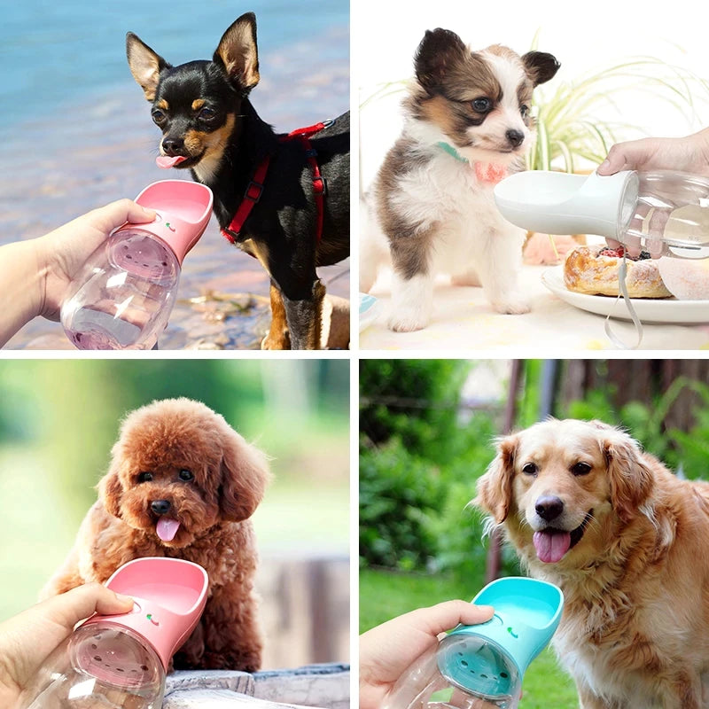 Portable Dog Water Bottle For Small Large Dogs Bowl Outdoor Walking Puppy  Pet Travel Water Bottle Cat Drinking Bowl Dog Supplies