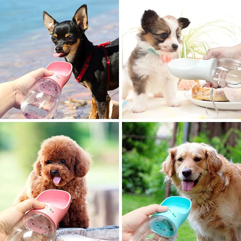 Portable Dog Water Bottle for Small Large Dogs Bowl Outdoor Walking Puppy Pet Travel Water Bottle Cat Drinking Bowl Dog Supplies
