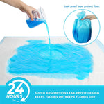 Super Absorbent Pet Diaper Dog Training Pee Pads Disposable Healthy Nappy Mat for Cats Dog Diapers Quick-Dry Surface Mat